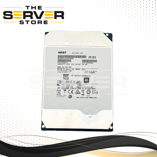HGST 14TB SATA 6G 7.2K 3.5" HDD to Use Only on SERVER WITH SMR CONTROLLER 0F29871 HSH721414ALE6M0