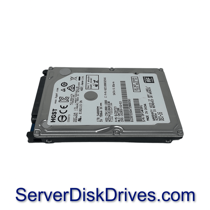 HCC541010A9E630 — HGST 1TB 5400RPM 8MB SATA 6Gb/s (9.5mm) 2.5inch