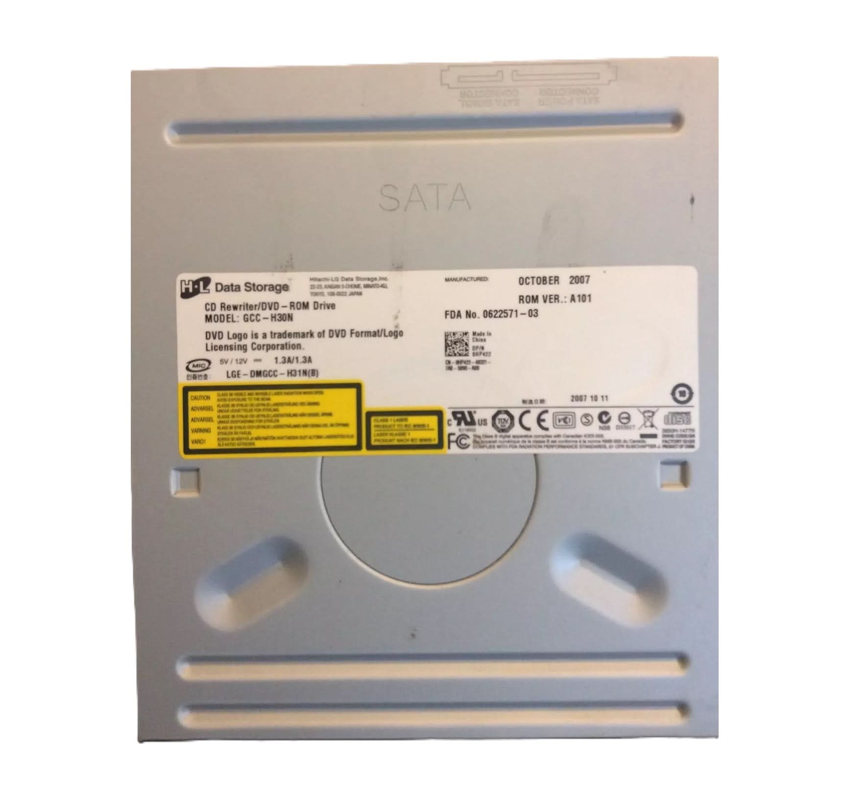 H L GCC-H30N SATA CD-Rewriter DVD-ROM Data Storage Optical Drive.