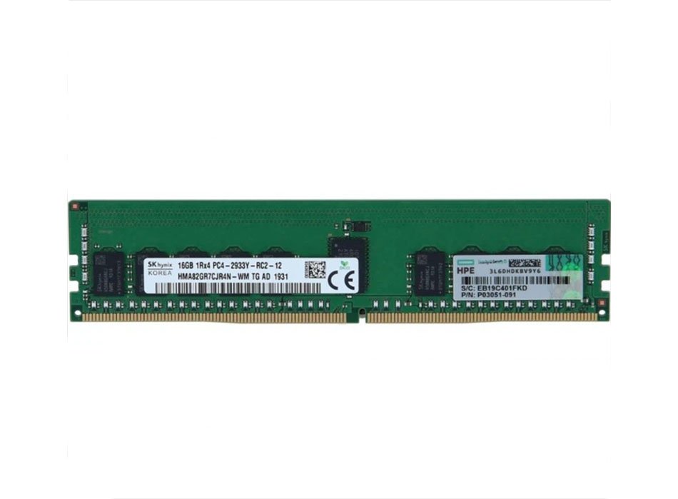 HP 16GB 5600MHz DDR5 PC5-44800 ECC Registered CL46 288-Pin DIMM 1.1V Single Rank x8 Memory Module - P53625-0AE