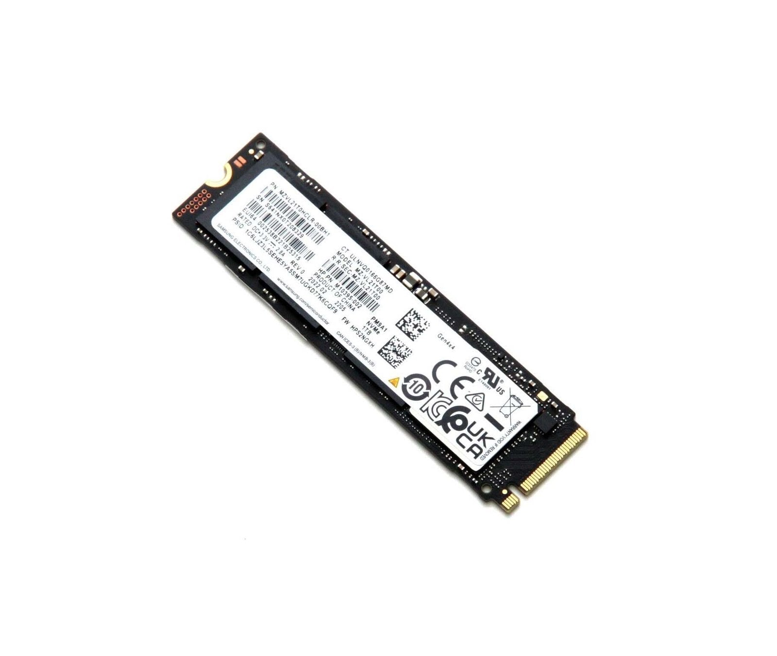 HP 1TB PCI-Express 4.0 x4 NVMe M.2 2280 Solid State Drive (SSD) - M10395-002