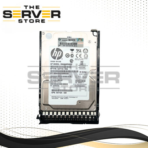 HP 300GB SAS 6G 15K RPM SFF 2.5" HDD ST9300653SS 6XN52879 EH0300FBQDD 627114-002