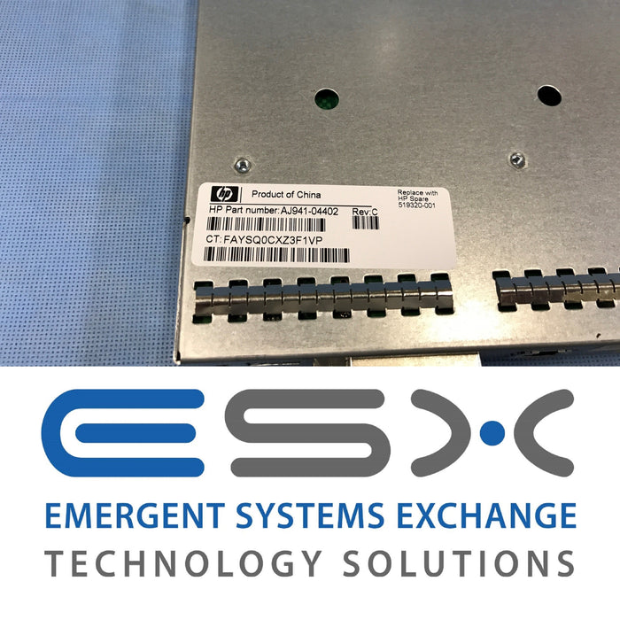 HP 519320-001 D2700 Storage Enclosure I/O Module AJ941-04402