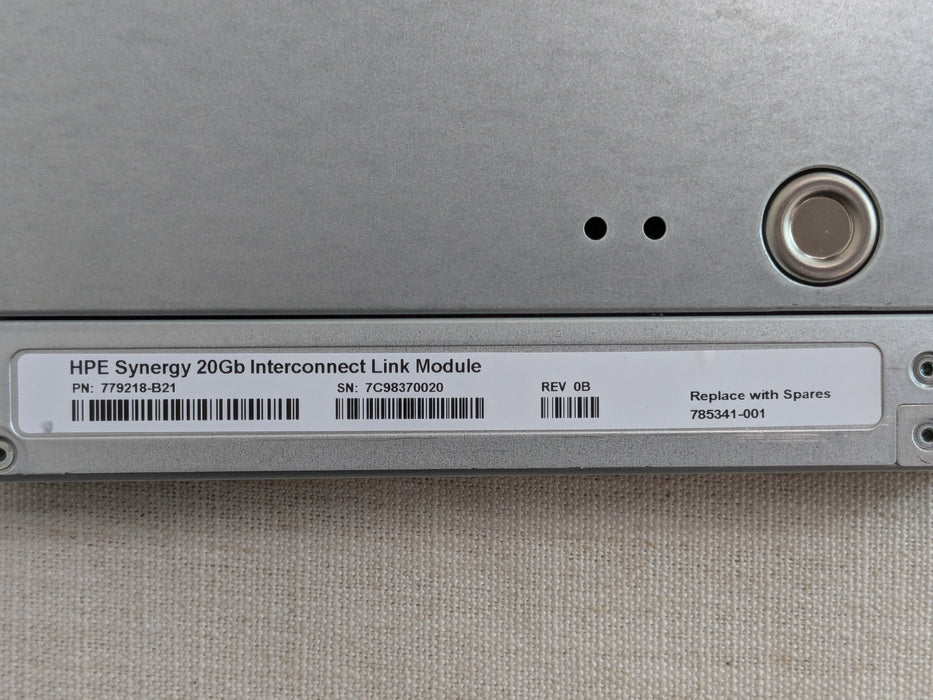 HP 785341-001 Synergy 20GB Interconnect Link Module 779218-B21