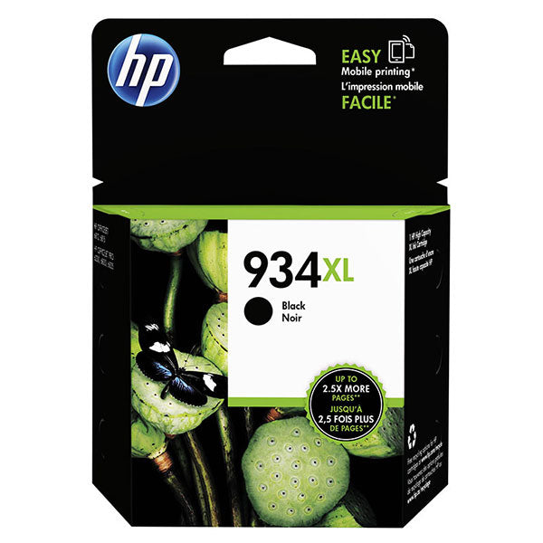 HP 934XL High Yield Black Original Ink Cartridge - C2P23AN