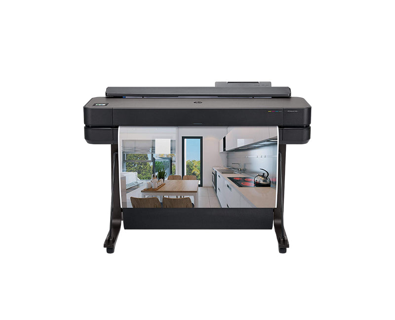 HP DesignJet T650 2400 x 1200 dpi USB, Ethernet, Wi-Fi Large-Format Color InkJet Plotter Printer - 5HB10A