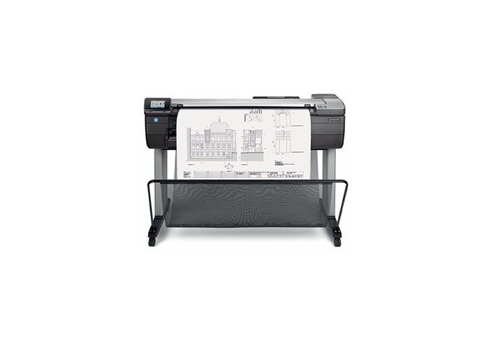 HP DesignJet T830 2400 x 1200 dpi 4.5 ips USB, Ethernet, Wi-Fi Large-Format Color InkJet Plotter Printer - F9A30D