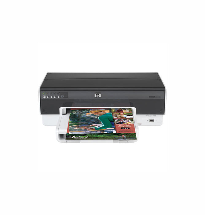 HP DeskJet 6988 4800 x 1200 dpi 27 ppm USB, Ethernet, Wi-Fi Desktop Color InkJet Printer - CB055A