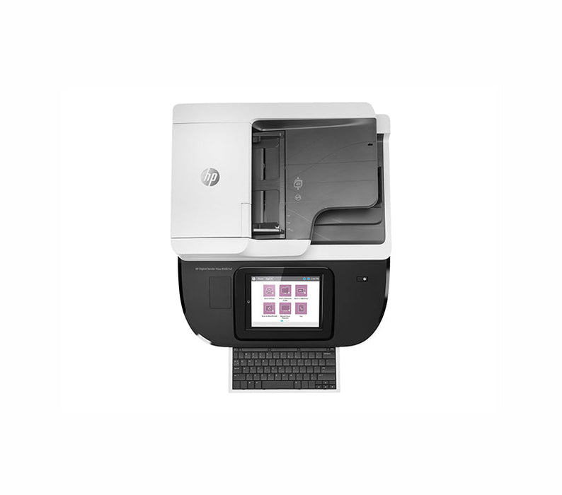 HP Digital Sender Flow 8500 fn2 600 x 600 dpi 100 ppm USB, Ethernet 10.4 inch Touch Screen LCD Display Desktop Color Sheetfed Document Scanner - L2762A#BGJ