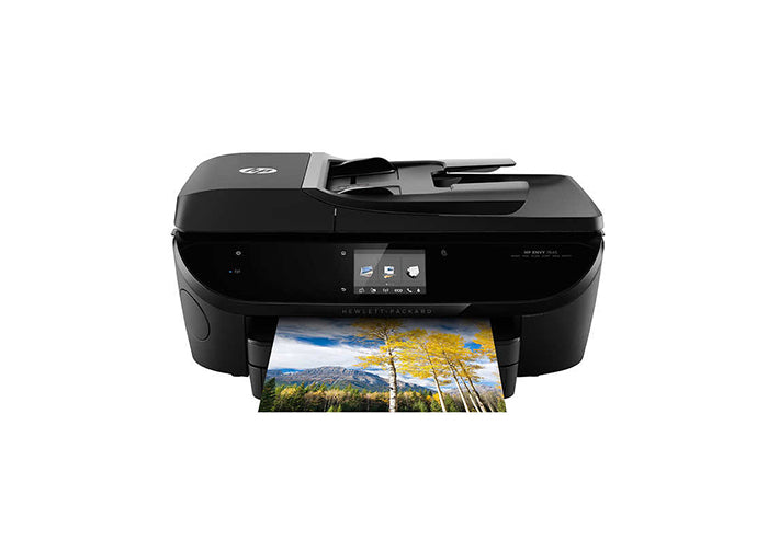 HP ENVY 7645 4800 x 1200 dpi 14 ppm USB, Wi-Fi Automatic Duplex Printing 3.5-inch Touch Screen LCD Display Desktop Color InkJet All-in-One Printer - E4W44A