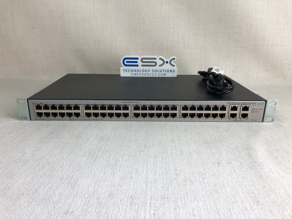 HP JL171A OfficeConnect 1850 48 Port Gigabit Ethernet 4x 10G SFP+ Switch