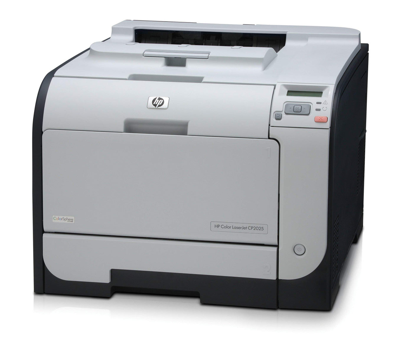 HP LaserJet CP2025dn 600 x 600 dpi 21 ppm USB, Ethernet Automatic Duplex Printing LCD Display Desktop Color Laser Printer - CB495A