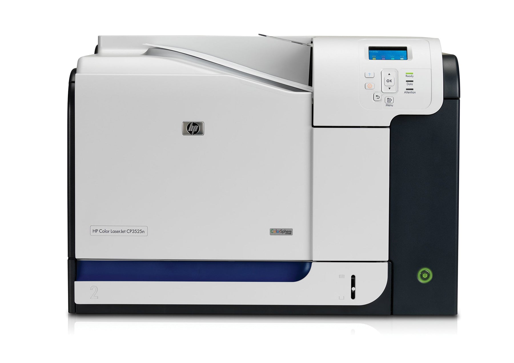 HP LaserJet CP3525dn 600 x 1200 dpi 30 ppm USB, Ethernet Color Laser Printer - CC470A#ABA