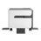 HP LaserJet Cabinet/Stand 15.3-inch Height x 17.2-inch Width x 19.8-inch Depth - CF338A