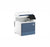 HP LaserJet Enterprise 6800dn 1200 x 1200 dpi 55 ppm USB, Ethernet Automatic Duplex Printing 8-inch Touch Screen LCD Display Desktop Color Laser Multifunction Printer - 6QN35A
