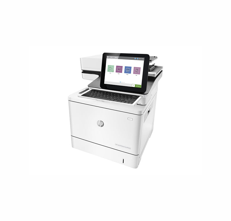 HP LaserJet Enterprise Flow M528c 1200 x 1200 dpi 45 ppm USB, Ethernet Automatic Duplex Printing 8-inch Touch Screen LCD Display Desktop Monochrome Laser Multifunction Printer - 1PV66A#BGJ