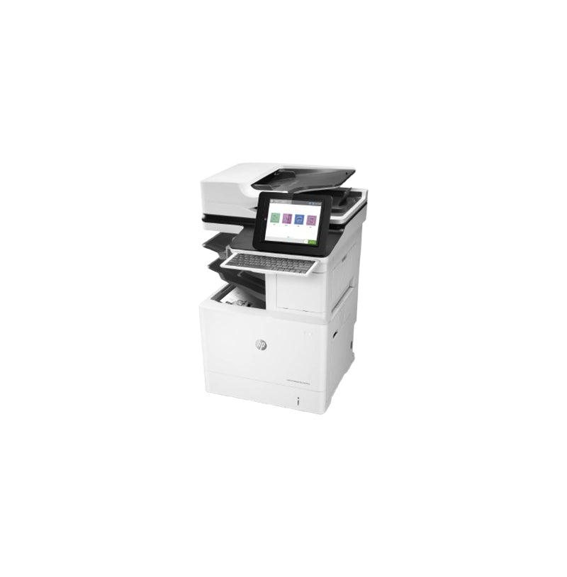 HP LaserJet Enterprise Flow M632z 1200 x 1200 dpi 65 ppm USB, Ethernet Automatic Duplex Printing 8-inch Touch Screen LCD Display Desktop Monochrome Laser Multifunction Printer - J8J72A#BGJ