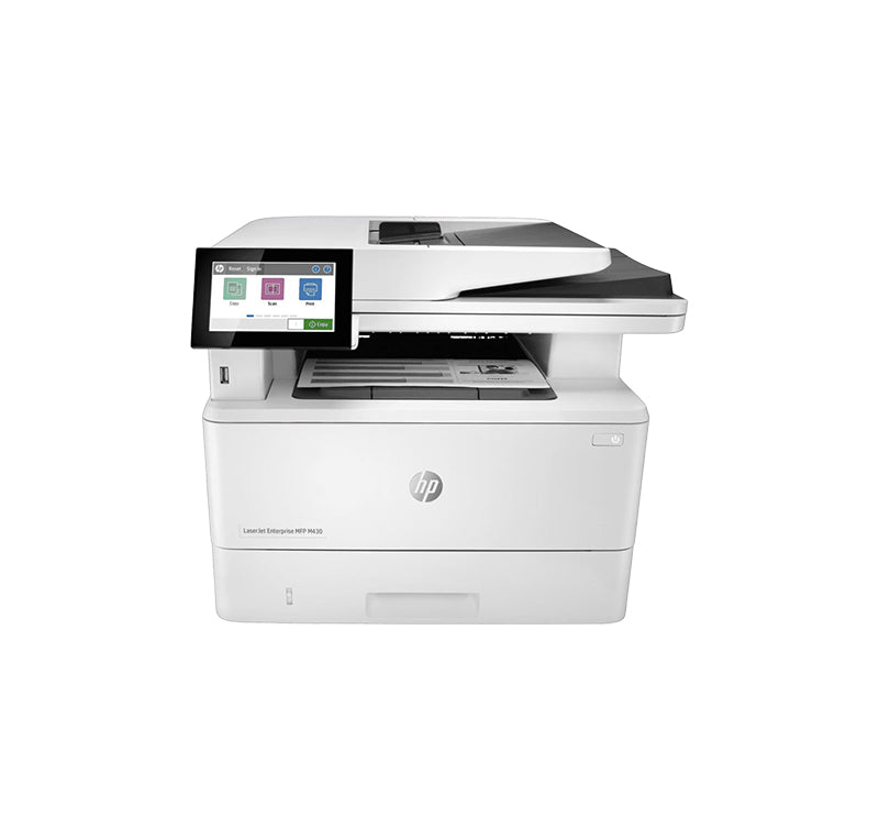 HP LaserJet Enterprise M430f 1200 x 1200 dpi 38 ppm USB, Ethernet Automatic Duplex Printing LCD Display Desktop Monochrome Laser Multifunction Printer - 3PZ55A