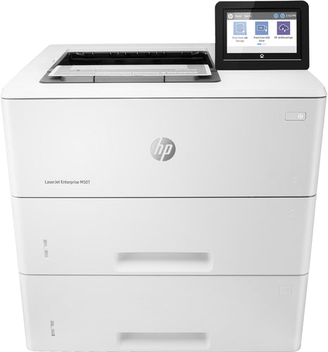 HP LaserJet Enterprise M507x 1200 x 1200 dpi 45 ppm USB, Bluetooth, Ethernet, Wireless Monochrome Laser Printer - 1PV88A