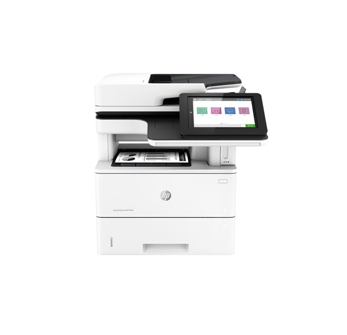 HP LaserJet Enterprise M528f 1200 x 1200 dpi 43 ppm USB, Ethernet Automatic Duplex Printing 8-inch Touch Screen LCD Display Desktop Monochrome Laser Multifunction Printer - 1PV65A#BGJ