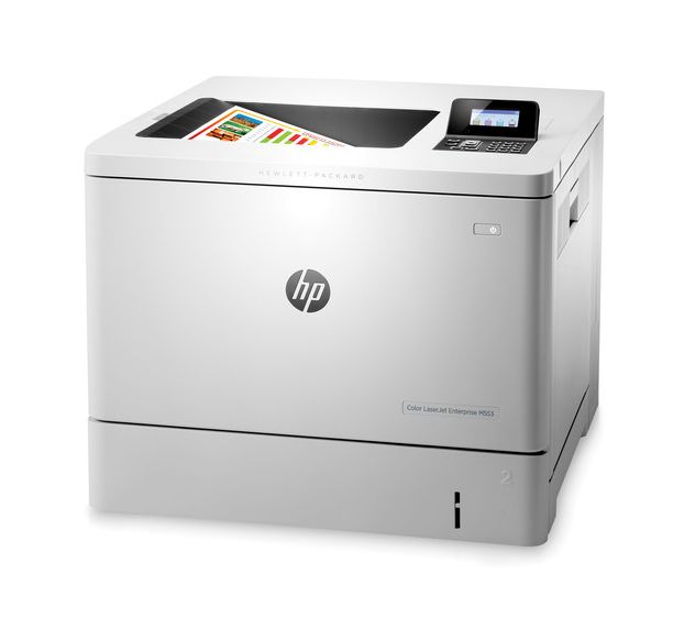 HP LaserJet Enterprise M553n 1200 x 1200 dpi 40 ppm USB Ethernet LCD Display Desktop Color Laser Printer - B5L24A