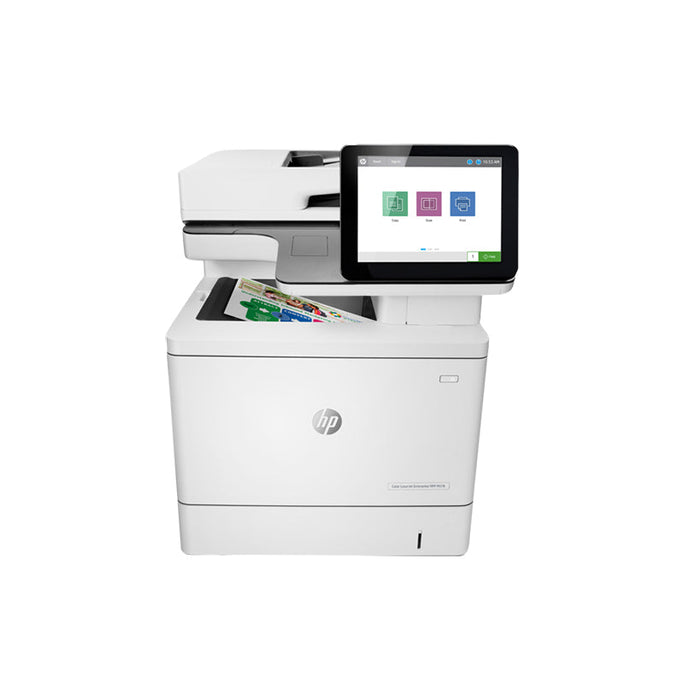 HP LaserJet Enterprise M578dn 1200 x 1200 dpi 38 ppm USB, Ethernet Automatic Duplex Printing 8-inch Touch Screen LCD Display Desktop Color Laser Multifunction Printer - 7ZU85A#BGJ