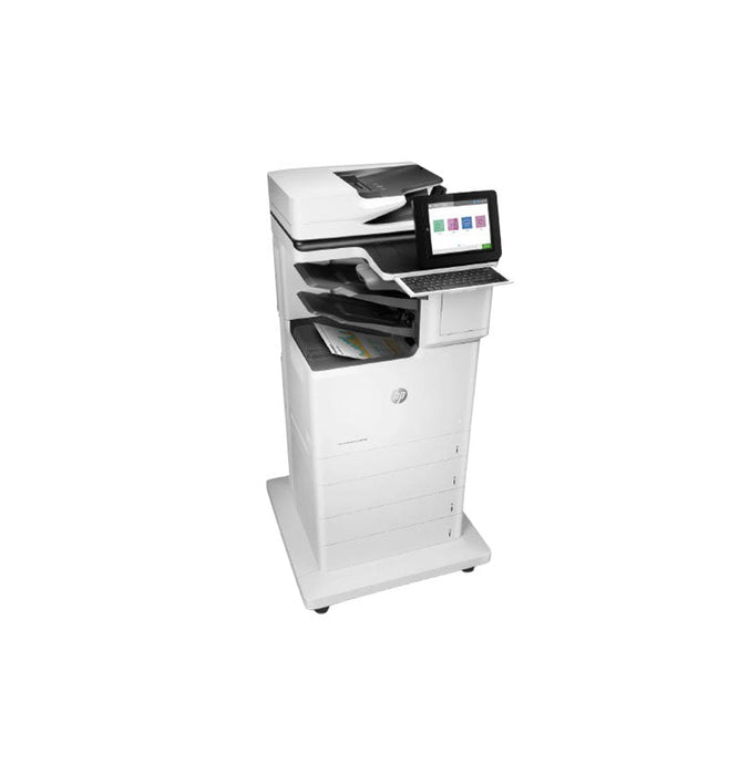 HP LaserJet Enterprise M631z 1200 x 1200 dpi 55 ppm USB, Bluetooth, Ethernet, Wi-Fi Automatic Duplex Priniting 8-inch Touch Screen LCD Display Desktop Monochrome Laser Multifunction Printer - J8J65A#BGJ
