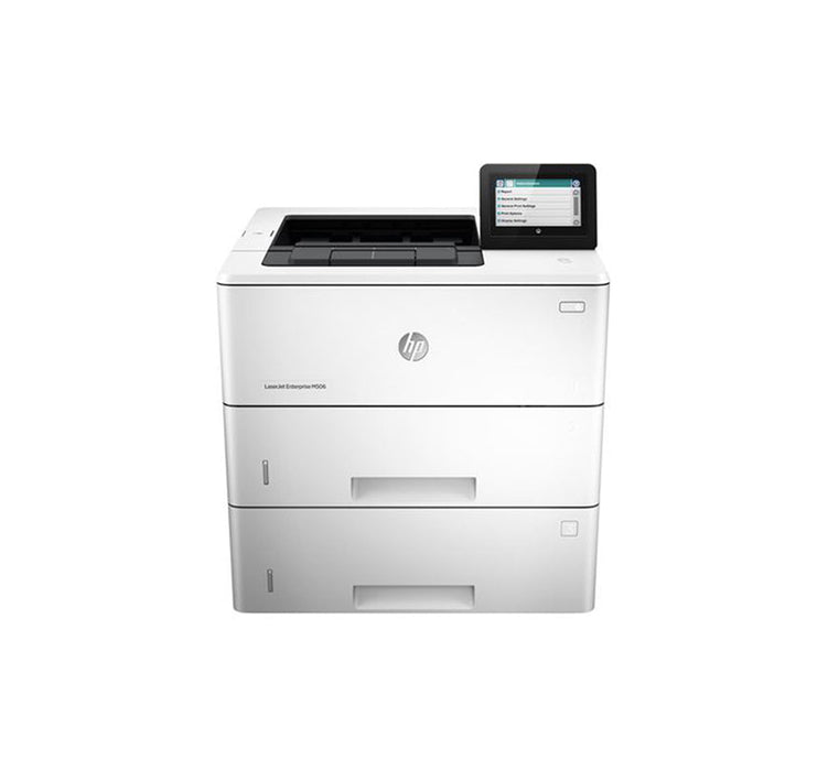 HP LaserJet Managed E50045dw 1200 x 1200 dpi 45 ppm USB, Ethernet, Wi-Fi Duplex Printing 4.3-inch Touch Screen LCD Display Desktop Monochrome Laser Printer - 3GN19A
