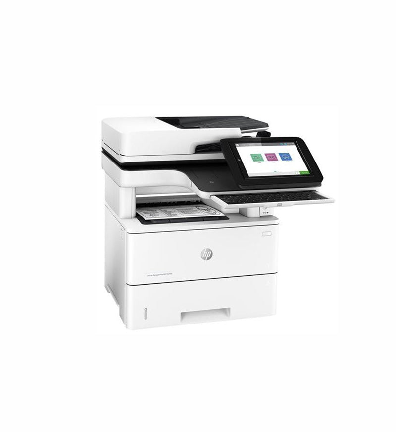 HP LaserJet Managed E52545c 1200 x 1200 dpi 43 ppm USB, Ethernet Automatic Duplex Printing 8-inch Touch Screen LCD Display Desktop Monochrome Laser Multifunction Printer - 3GY20A