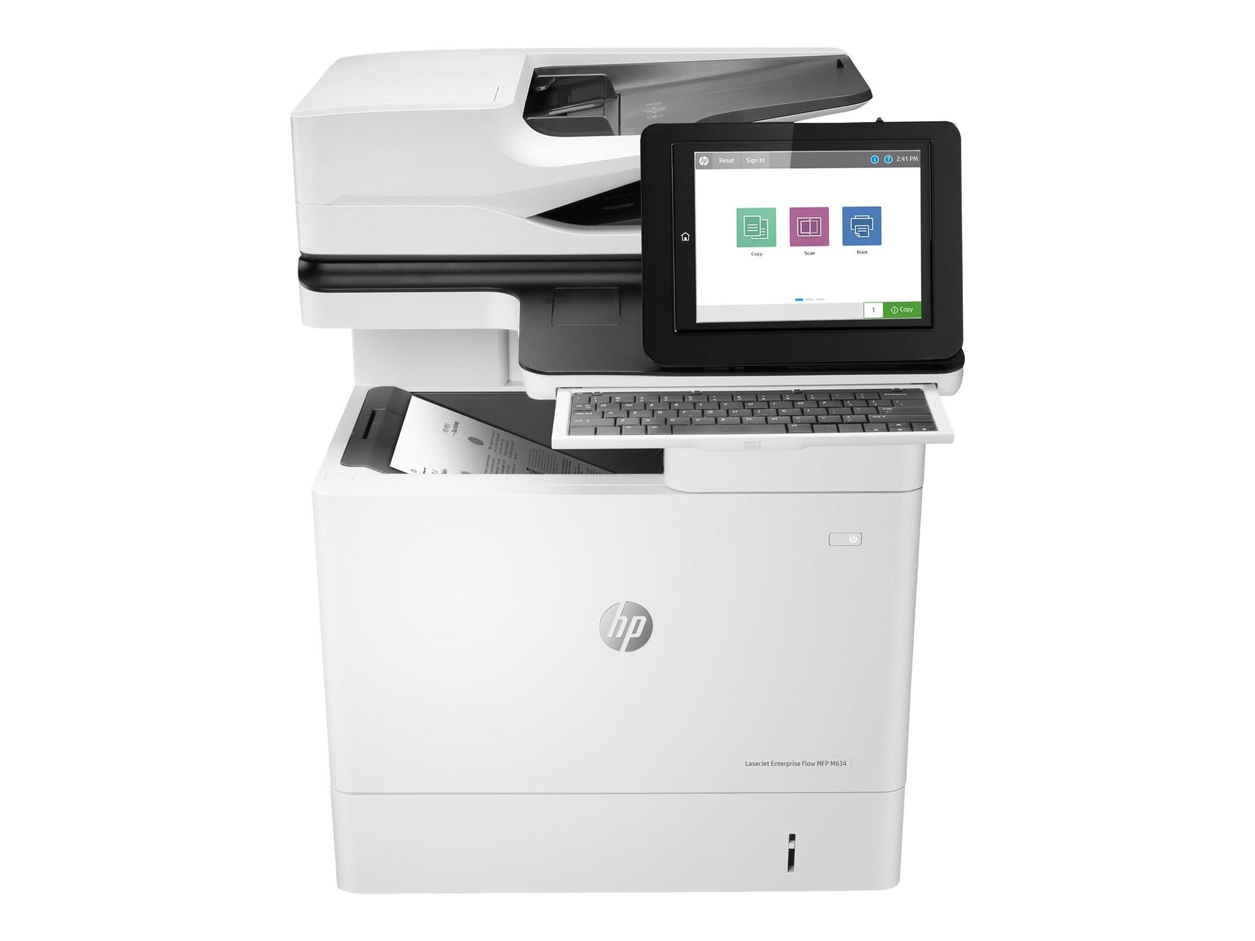 HP LaserJet Managed MFP 1200x1200 dpi 65ppm Printer - E62665