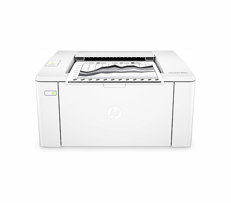 HP LaserJet Pro M102w 600 x 600 dpi 23 ppm USB, Wi-Fi Desktop Monochrome Laser Printer - G3Q35A