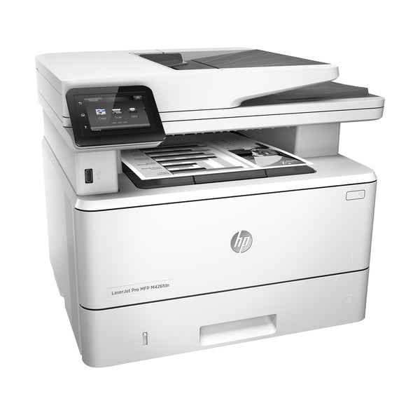 HP LaserJet Pro M426fdn 600 x 600 dpi 40 ppm USB Ethernet Automatic Duplex Printing 3-inch Touch Screen LCD Display Desktop Monochrome Laser Multifunction Printer - F6W14A#BGJ