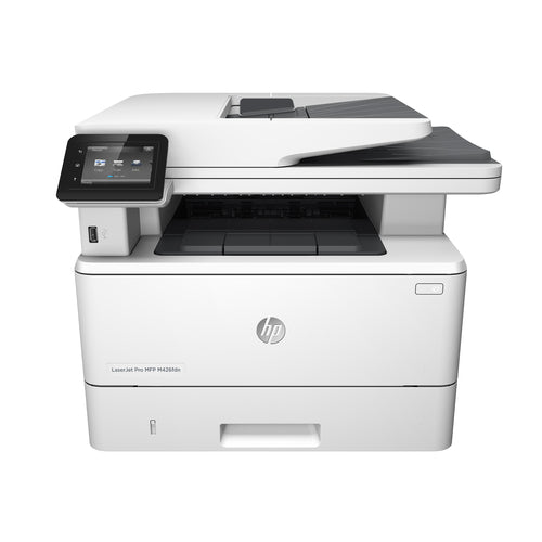 HP LaserJet Pro M426fdn 600 x 600 dpi 40 ppm USB, Ethernet Automatic Duplex Printing 3-inch Touch Screen LCD Display Desktop Monochrome Laser Multifunction Printer - F6W14A