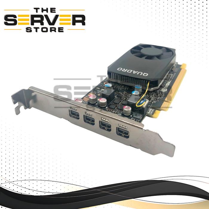 HP NVIDIA Quadro P620 2GB GDDR5 4x Mini-DP High Profile GPU 900-5G212-0340-000