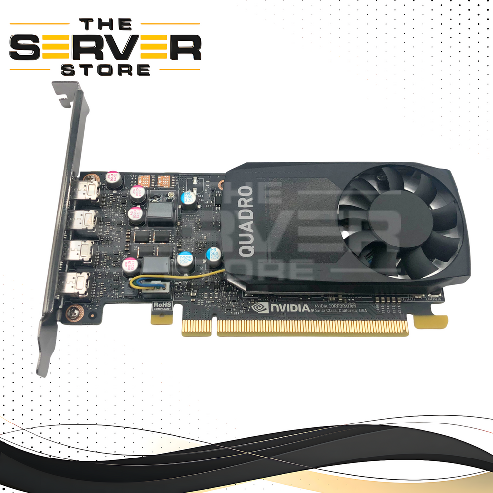 HP NVIDIA Quadro P620 2GB GDDR5 4x Mini-DP High Profile GPU 900-5G212-0340-000