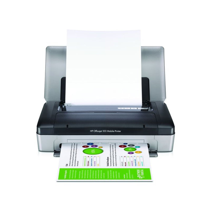 HP OfficeJet 100 4800 x 1200 dpi 18 ppm USB, Bluetooth Desktop Mobile Color InkJet Printer - CN551A#B1H