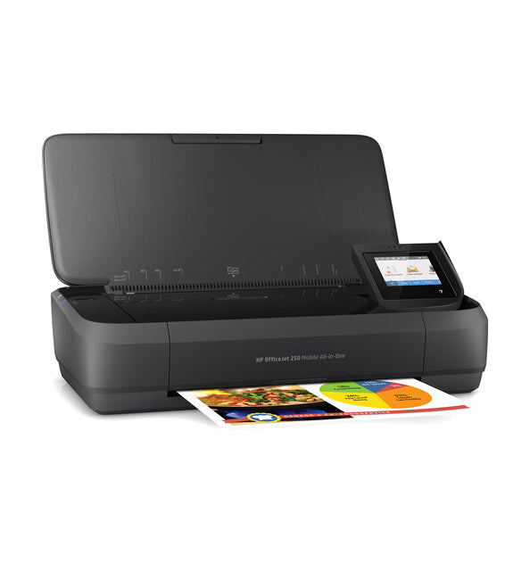 HP OfficeJet 250 CZ992A#B1H Mobile All-in-One Printer | Wi-Fi Bluetooth Portable Inkjet