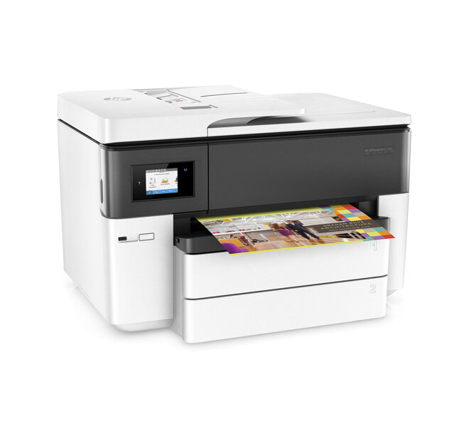 HP OfficeJet Pro 7740 Wide Format Black 1200 x 1200 dpi / Color 4800 x 1200 dpi Black 21 ppm / Color 17 ppm USB, Ethernet, Wireless All-In-One Inkjet Printer - G5J38A#B1H
