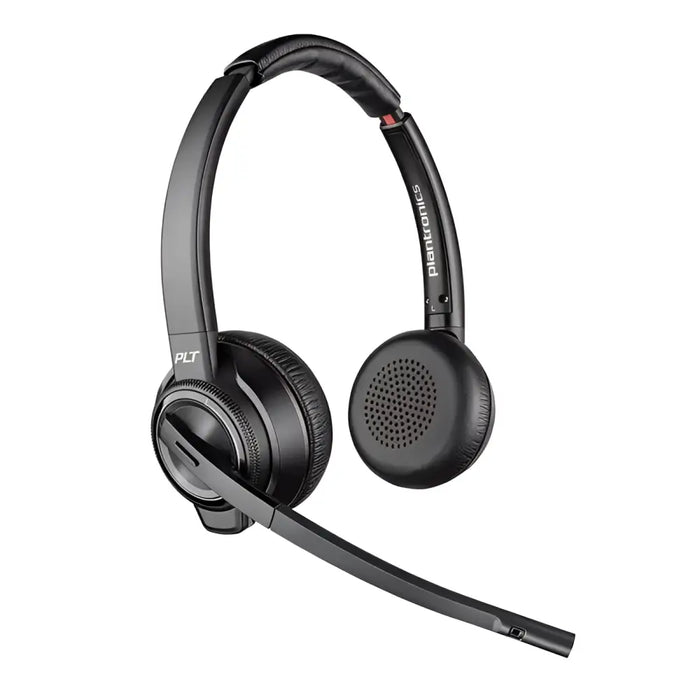 HP Poly Savi 8220-M Office Stereo DECT Wireless Headset - Microsoft Teams Certified (7S4B6AA#ABA, 207326-01) - New