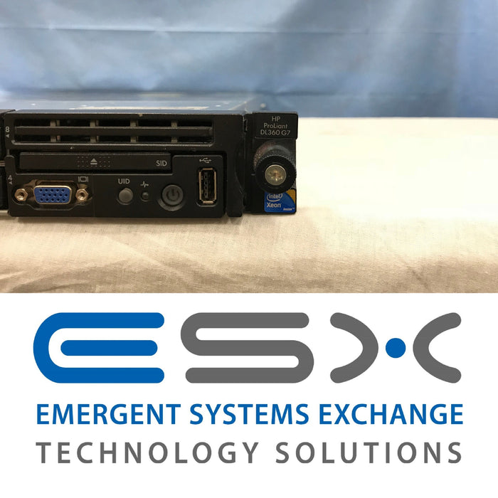HP Proliant DL360 G7 1U Rack Server - 2x 6-Core X5675 @ 3.06GHz 64GB RAM P410i