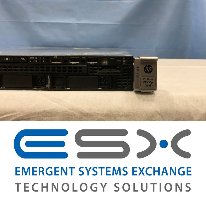 HP Proliant DL360p G8 1U Server - 1x Intel Quad-Core E5-2609 @ 2.4GHz 32GB P420i