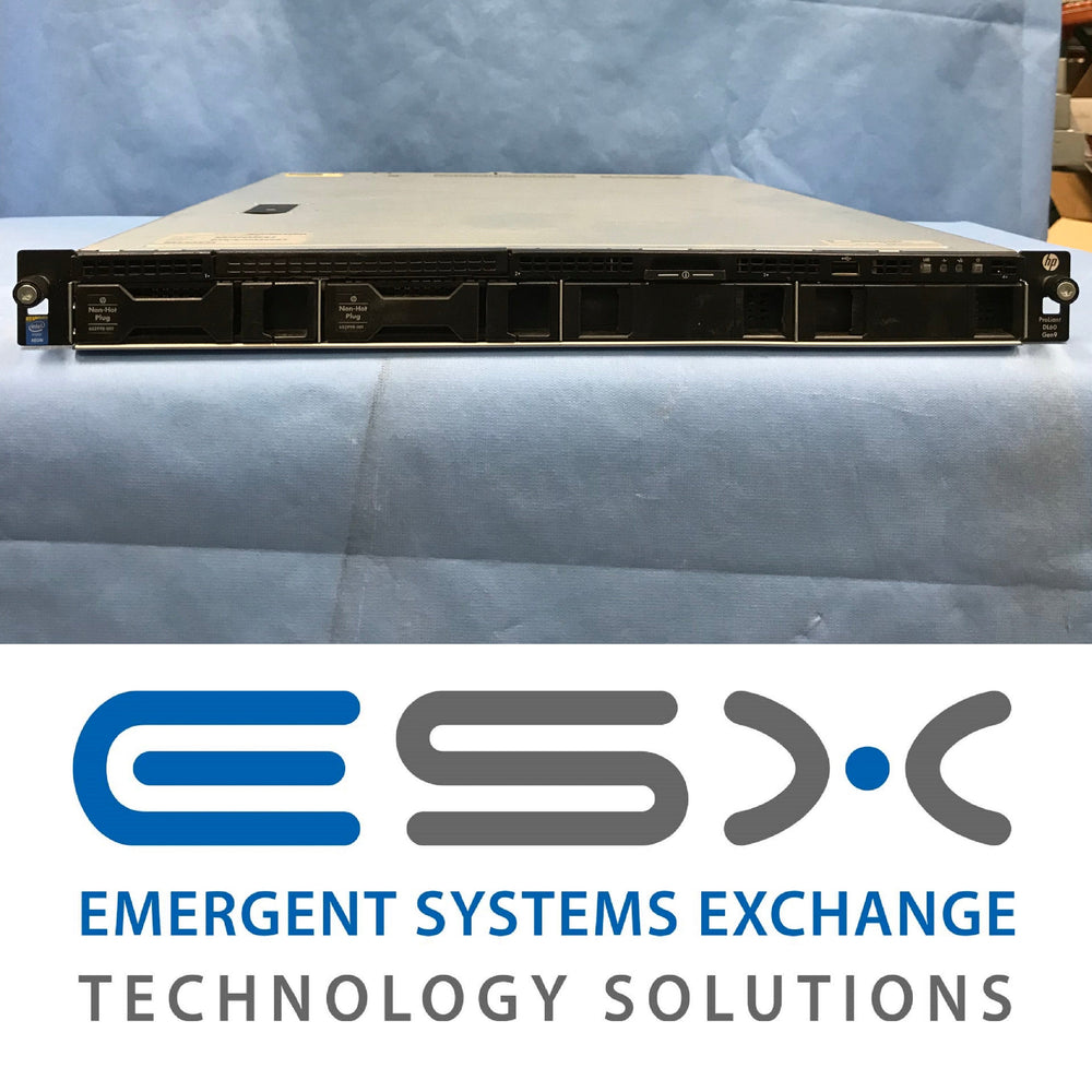HP Proliant DL60 G9 E5-2603v3 @ 1.6GHz 8GB RAM 2x 500GB SATA HDDs