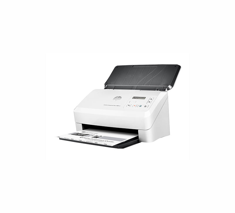 HP ScanJet Enterprise Flow 7000 s3 600 x 600 dpi 75 ppm USB LCD Display Desktop Sheetfed Document Scanner  - L2757A