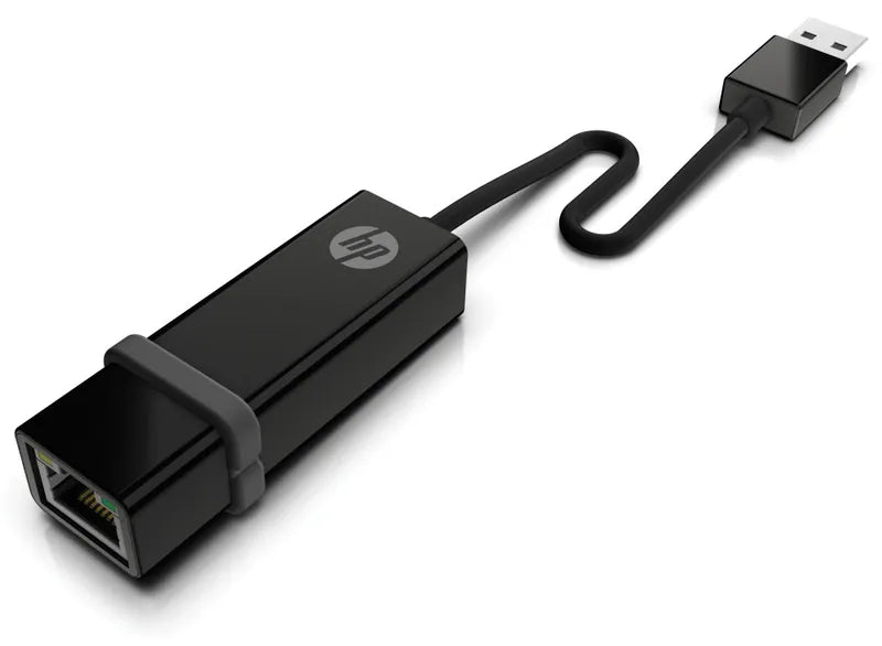 HP USB Ethernet Network Adapter USB to RJ-45 Dongle Adapter - XZ613AA