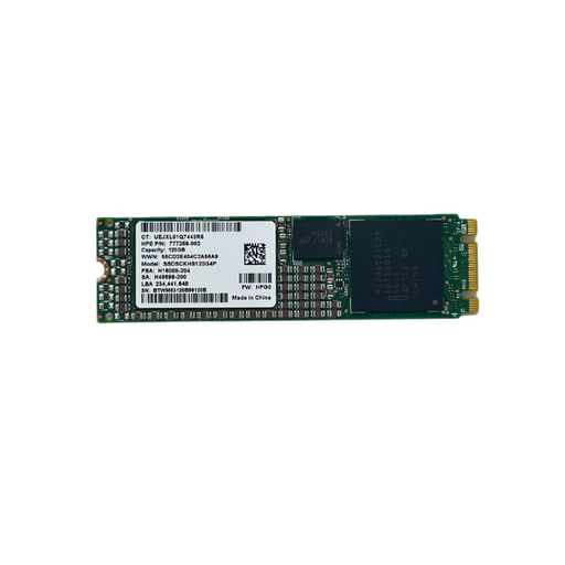 HPE 120GB SATA 6G 2280 M.2 SSD Intel DC S3500 Series SSDSCKHB120G4P 777259-002