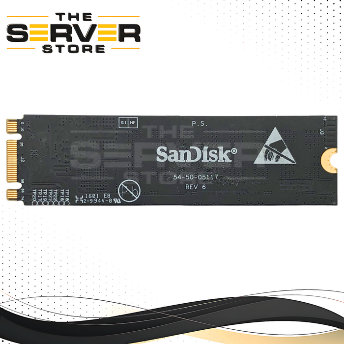 HPE 256GB SATA 6Gb/s 2280 M.2 3D TLC SSD SanDisk X300 SD7SN6S-256G-1006 803221-001.
