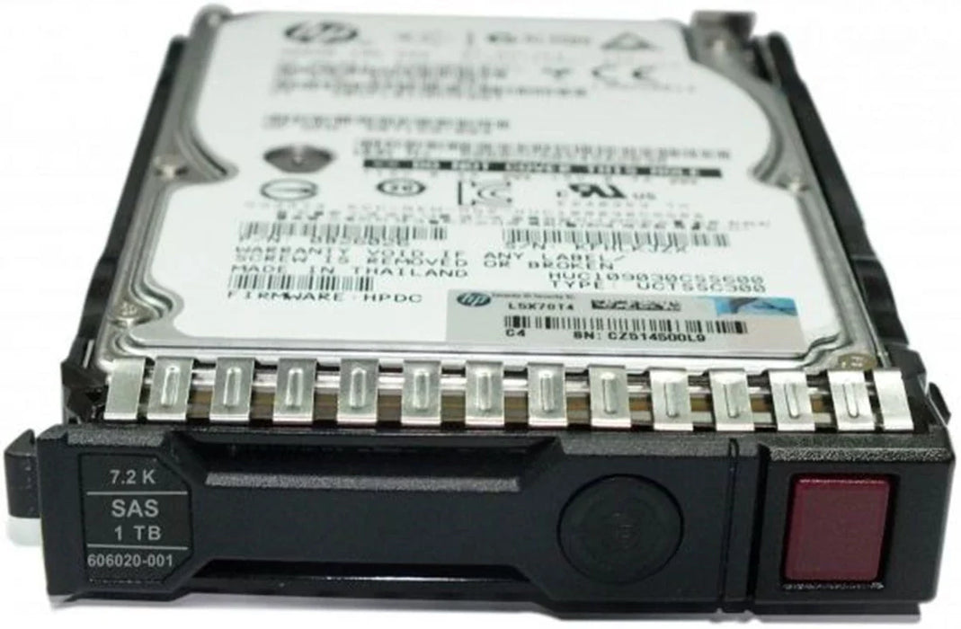 HPE 606020-001 Midline Hard drive 1 TB SAS 6Gb/s | USED