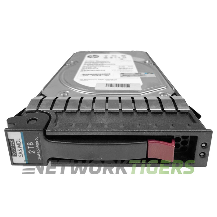 HPE 649327-002 MB2000FBZPN 3.5 in SAS 2TB 6G 7.2K LFF MDL DP Server Hard Drive