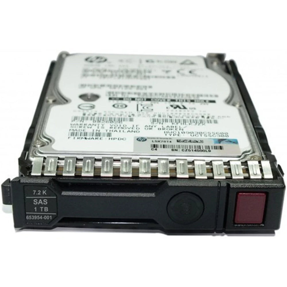 HPE 653954-001 Midline Hard drive 1 TB SAS 6Gb/s | USED