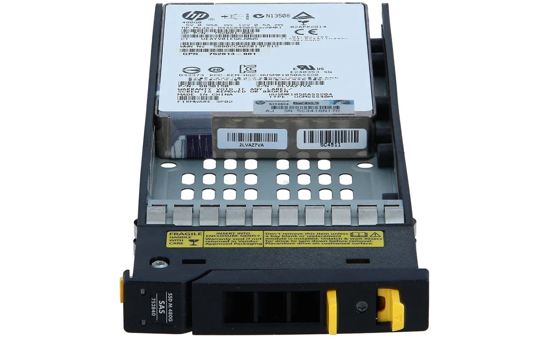 HPE 752840-001 480 GB SSD Internal SAS 6Gb/s | USED